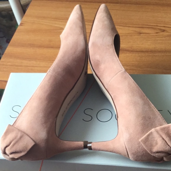 Sole Society Close shoes aged Rose kids Suede 7.5 - Picture 5 of 6